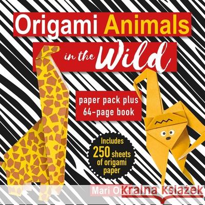 Origami Animals in the Wild: Paper Block Plus 64-Page Book Mari Ono 9781800650596 Cico
