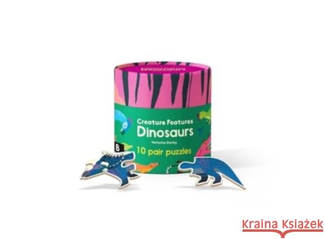 Creature Features: Dinosaurs: A Pair Puzzle Natasha Durley 9781800789289