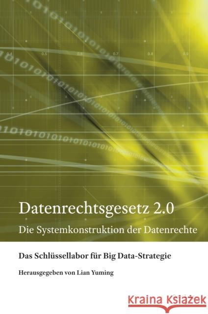 Datenrechtsgesetz 2.0: Die Systemkonstruktion Der Datenrechte Yuming Lian Das Schl 9781800794306