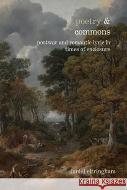 Poetry & Commons: Postwar and Romantic Lyric in Times of Enclosure Eltringham, Daniel 9781800856509
