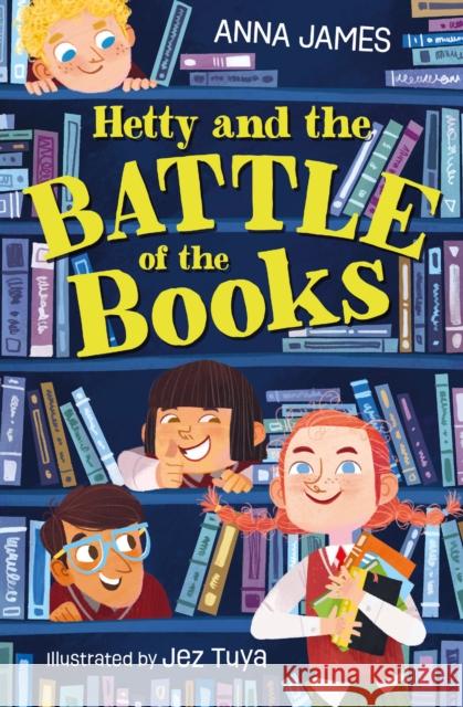 Hetty and the Battle of the Books Anna James 9781800900998 Barrington Stoke Ltd