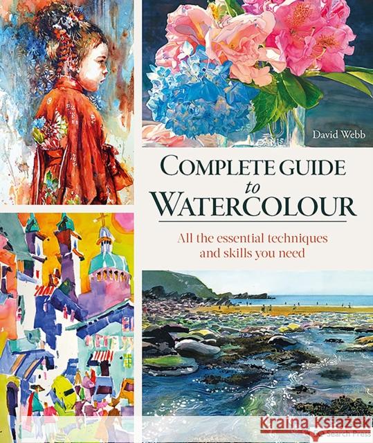 Complete Guide to Watercolour: All the Essential Techniques and Skills You Need David Webb 9781800921948