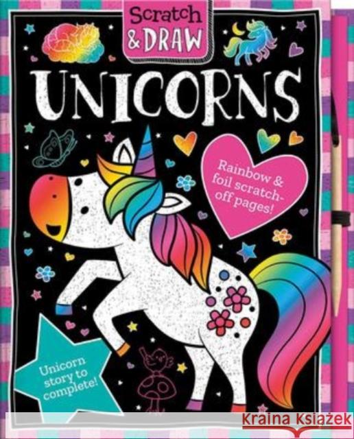 Scratch and Draw Unicorns LISA REGAN 9781801054829