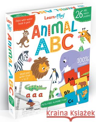 Learn and Play Animal ABC Robyn Gale Sarah Wade 9781801057974