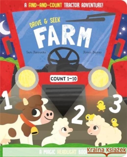 Drive & Seek Farm - A Magic Find & Count Adventure Jenny Copper Robin Baines Sam Rennocks 9781801058377