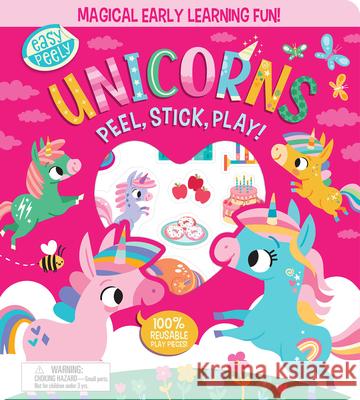 Easy Peely Unicorns - Peel, Stick, Play! Holly Hall Sarah Wade 9781801059152