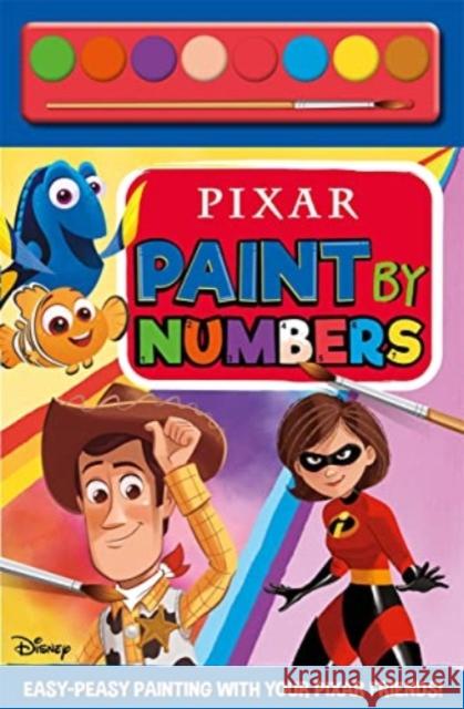 Pixar: Paint By Numbers Walt Disney 9781801081771 Bonnier Books Ltd