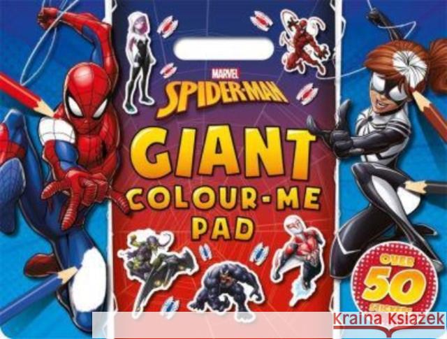 Marvel Spider-Man: Giant Colour Me Pad Autumn Publishing 9781801082440