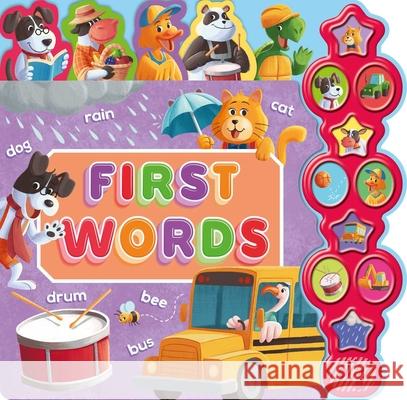 First Words: Interactive Children's Sound Book with 10 Buttons Igloobooks                               Arief Putra 9781801086639 Igloo Books