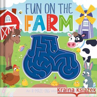Fun on the Farm: With Interactive Maze Igloobooks 9781801086653 Igloo Books