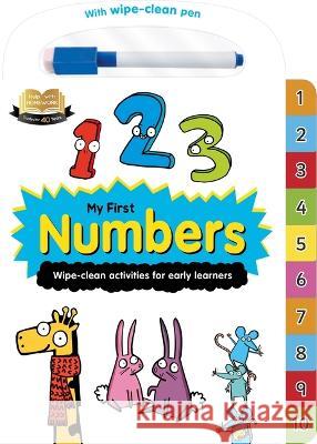 Help with Homework: My First Numbers: Wipe-Clean Workbook for 2+ Year-Olds Igloobooks                               Katie Abey 9781801087810 Igloo Books