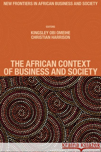 The African Context of Business and Society  9781801178532 Emerald Publishing Limited