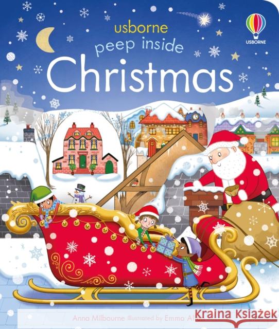 Peep Inside Christmas: A Christmas Book for Children Anna Milbourne 9781801310314