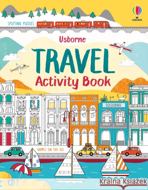 Travel Activity Book REBECCA GILPIN 9781801314954 Usborne Publishing Ltd