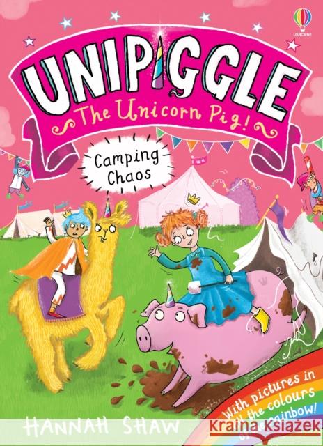 Unipiggle: Camping Chaos HANNAH SHAW 9781801316729 Usborne Publishing Ltd