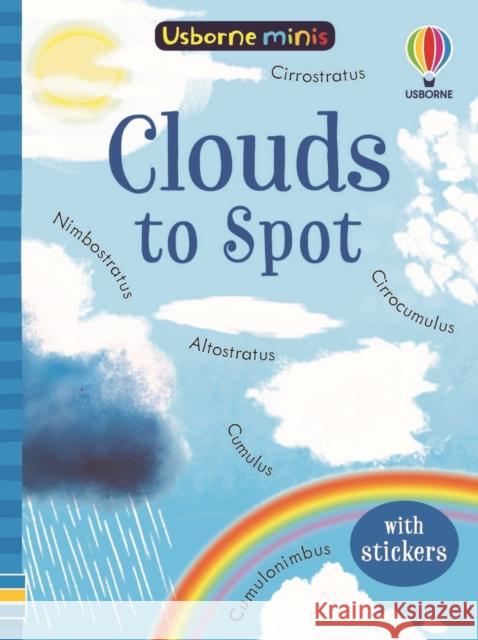 Clouds to Spot KIRSTEEN ROBSON 9781801318143 Usborne Publishing Ltd