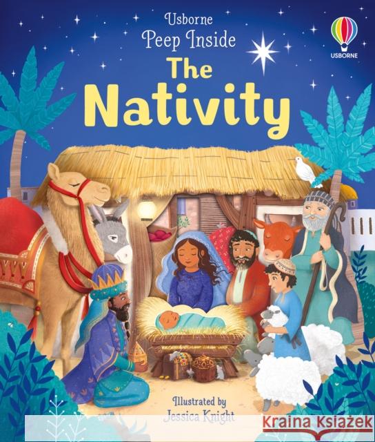 Peep Inside the Nativity Anna Milbourne 9781801319102 Usborne Publishing Ltd