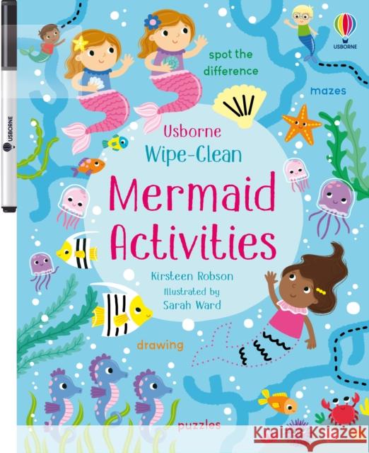 Wipe-Clean Mermaid Activities Kirsteen Robson 9781801319195