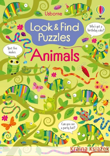 Look and Find Puzzles Animals Kirsteen Robson 9781801319218