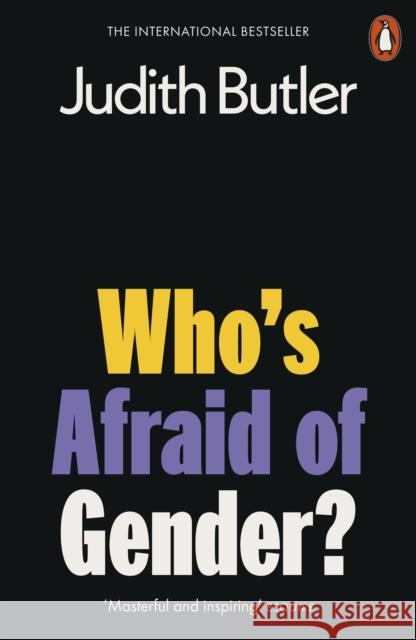 Who's Afraid of Gender? Judith Butler 9781802061062 Penguin Books Ltd