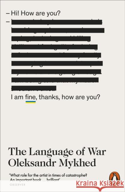 The Language of War Oleksandr Mykhed 9781802065541