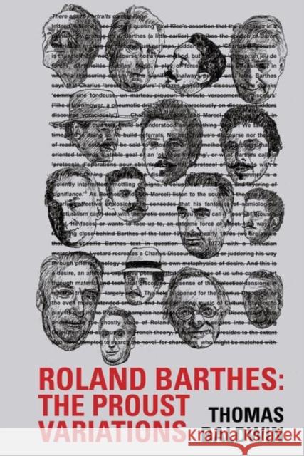 Roland Barthes: The Proust Variations Thomas Baldwin 9781802077384 Liverpool University Press