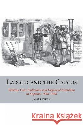 Labour and the Caucus: Working-Class Radicalism and Organised Liberalism in England, 1868-1888 James Owen 9781802078220