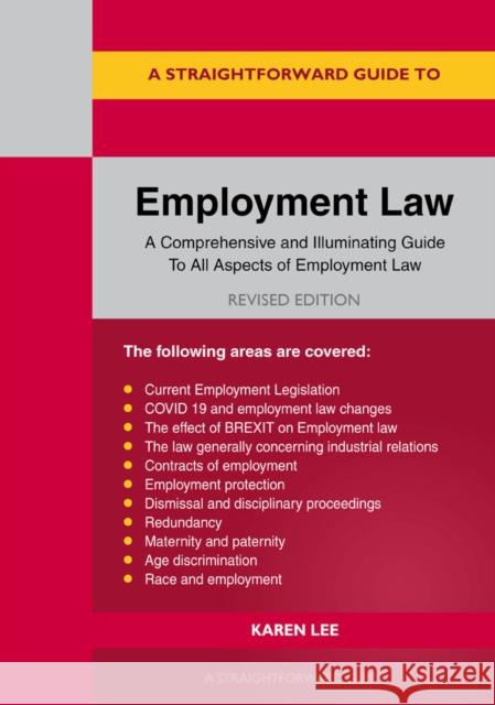 A Straightforward Guide to Employment Law: Revised Edition 2023 Karen Lee 9781802361445 Straightforward Publishing