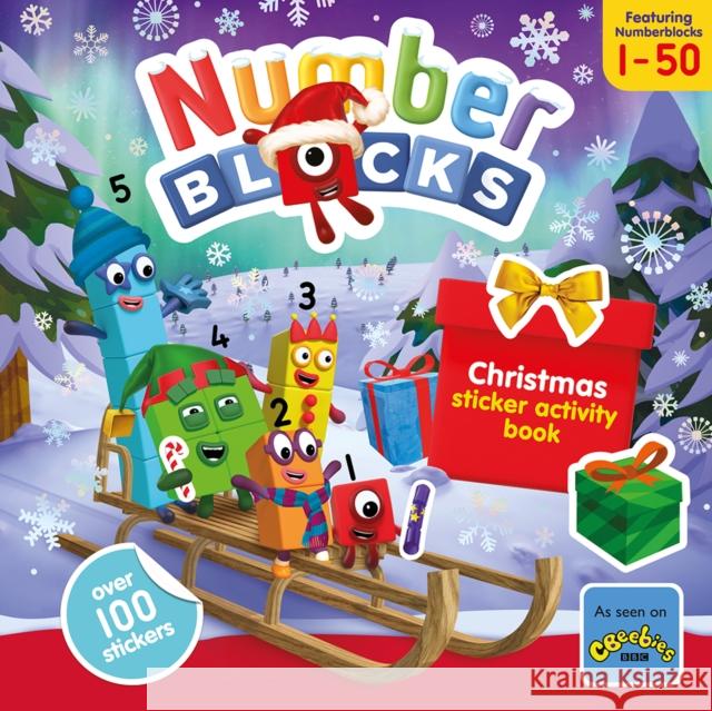 Numberblocks Christmas Sticker Fun Sweet Cherry Publishing 9781802630282