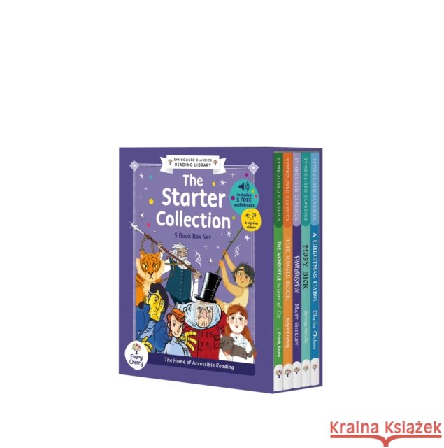 Symbolised Classics Reading Library: The Starter Collection: (Series 1) Every Cherry Publishing 9781802633405 Sweet Cherry Publishing