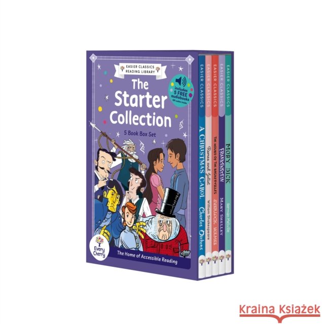 Easier Classics Reading Library: The Starter Collection: (Series 1) Every Cherry Publishing 9781802633443 Sweet Cherry Publishing