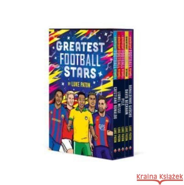 The Greatest Football Stars 5 Book Collection Luke Paton 9781802635621