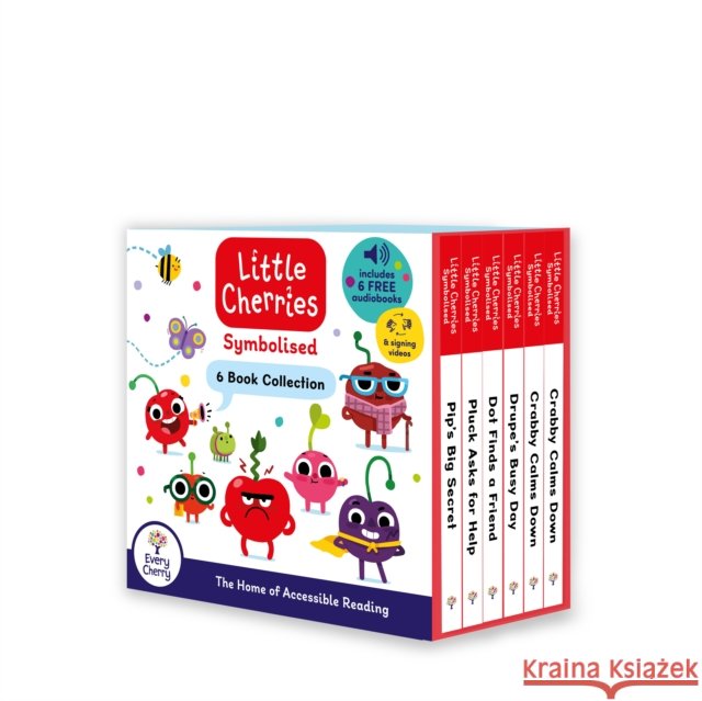 The Symbolised Little Cherries: 6-Book Collection (Box Set 1) Every Cherry Publishing 9781802635904 Sweet Cherry Publishing