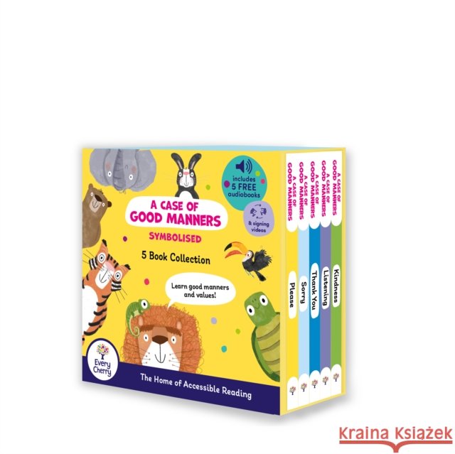 Case of Good Manners: Symbolised 5 Book Collection Every Cherry Publishing 9781802637168 Every Cherry Publishing