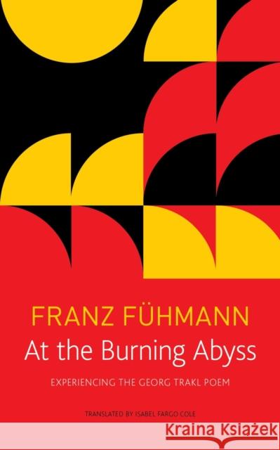 At the Burning Abyss: Experiencing the Georg Trakl Poem Fühmann, Franz 9781803090412 CHICAGO UNIVERSITY PRESS