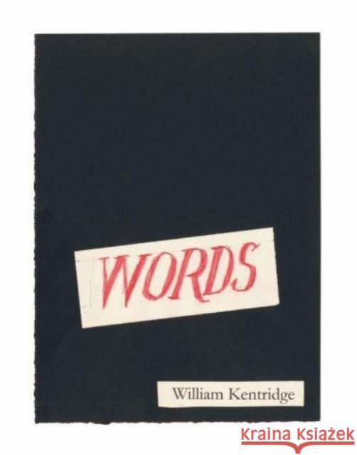 Words: A Collation Kentridge, William 9781803092171
