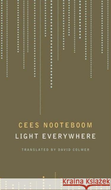 Light Everywhere: Selected Poems Cees Nooteboom David Colmer 9781803094465 Seagull Books