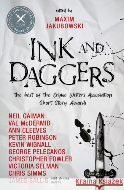 Ink and Daggers Maxim Jakubowski Neil Gaiman Ann Cleeves 9781803363226 Titan Books (UK)