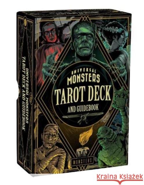 Universal Monsters Tarot Deck and Guidebook Titan Books 9781803367163