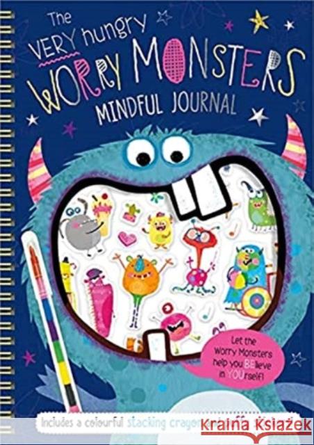 The Very Hungry Worry Monsters Mindful Journal Alexandra Robinson, Make Believe Ideas, Lara Ede 9781803370026 Make Believe Ideas