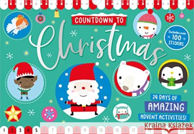 Sticker Activity Books Countdown to Christmas: Green Make Believe Ideas, Dawn Machell 9781803370545 Make Believe Ideas