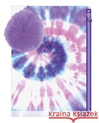 Tie Dye Pouch with Pompom Make Believe Ideas 9781803377858 Make Believe Ideas