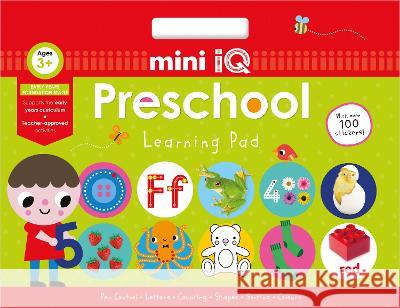 Mini IQ Learning Pad Preschool Make Believe Ideas Scott Barker  9781803379296 Make Believe Ideas