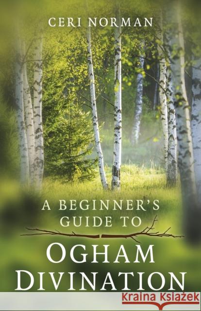 A Beginner's Guide to Ogham Divination Ceri Norman 9781803410920 John Hunt Publishing