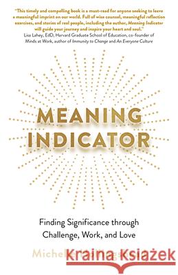 Meaning Indicator: Finding Significance through Challenge, Work, and Love Michelle Hollingshead 9781803415130