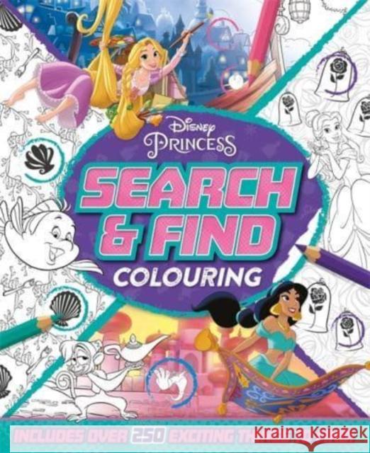 Disney Princess: Search & Find Colouring Autumn Publishing 9781803684529 Bonnier Books Ltd