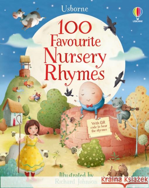 100 Favourite Nursery Rhymes FELICITY BROOKS 9781803701042