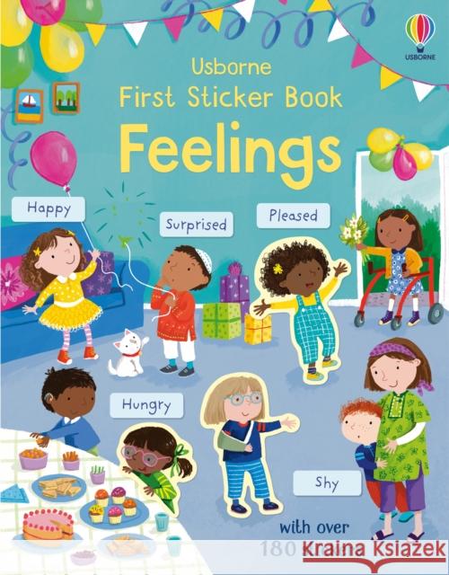 First Sticker Book Feelings Holly Bathie 9781803702742