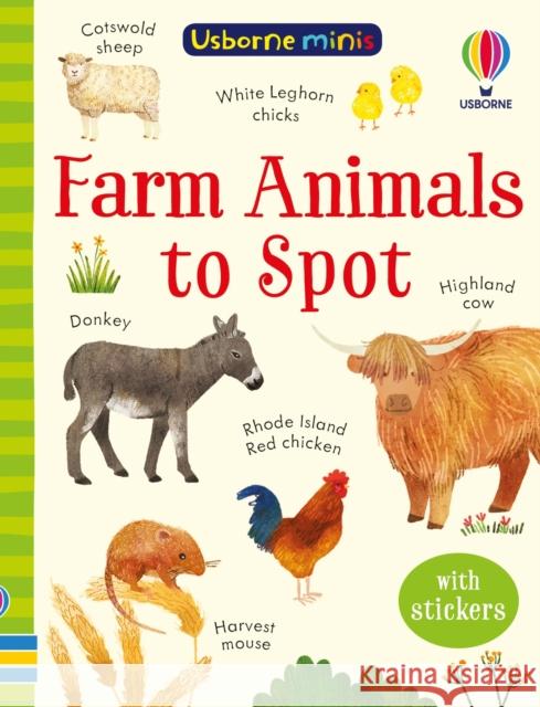 Farm Animals to Spot Kate Nolan 9781803704760 Usborne Publishing Ltd