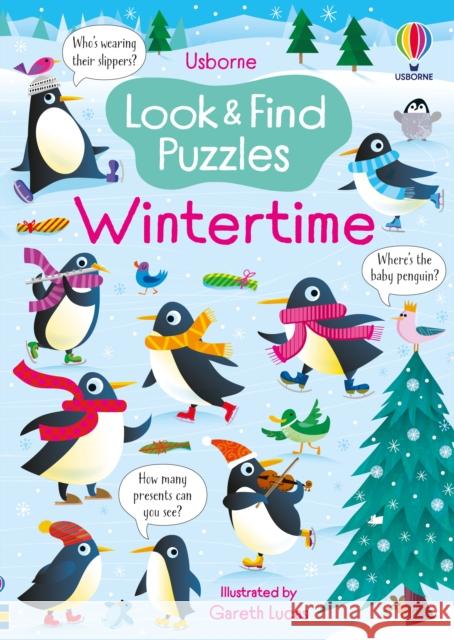 Look and Find Puzzles Wintertime Kirsteen Robson 9781803706382 Usborne Publishing Ltd